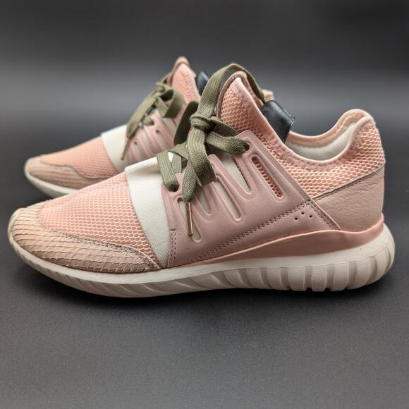 adidas Shoes - Adidas Tubular Shoes Womens 8 M Blush Pink Athletic Sneakers BA7379 Running